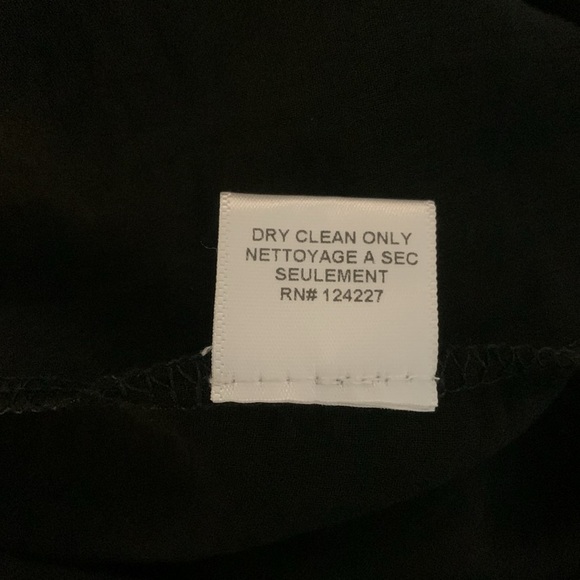 MISA Los Angeles Long Sleeve Midi Dress Black Size Medium - Picture 4 of 8